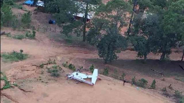 Se desploma avioneta en la Sierra de Chihuahua; cuatro fallecidos