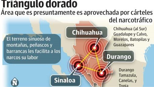 Sinaloa, sin elementos para intervenir en el Triángulo Dorado