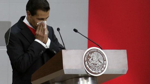 Índice de aprobación de Enrique Peña Nieto cae a un 35%