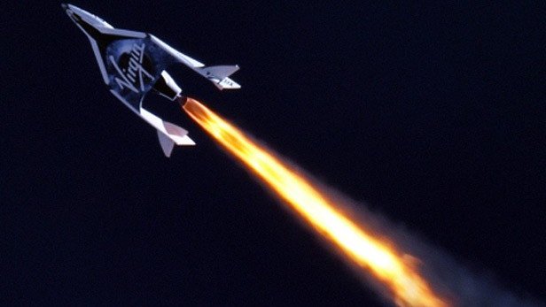 Realiza nave espacial Virgin Galactic su primera prueba