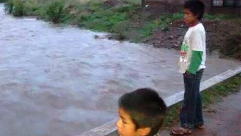 Se inunda de nuevo La Junta, Guerrero, por creciente de río