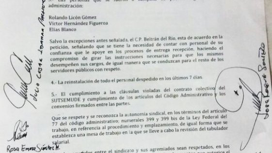 Levantan toma de la Presidencia Municipal de Delicias, tras acuerdo