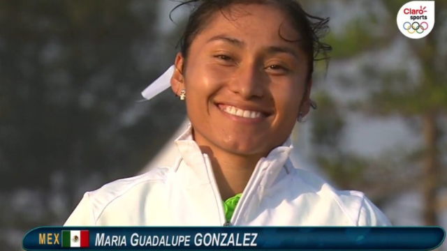 Plata en Río para la mexicana Lupita González en 20 kms de marcha