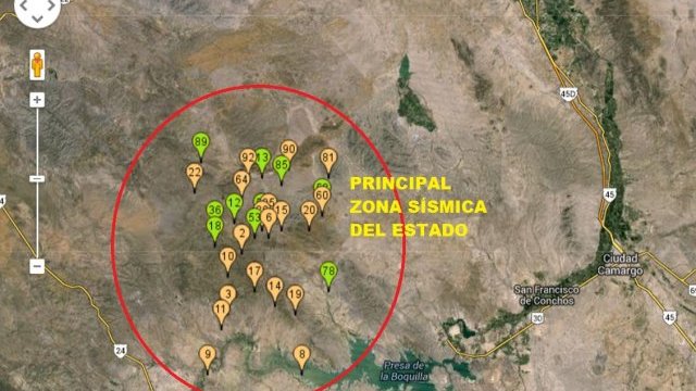 Azotó ola de 16 sismos al Centro-Sur de Chihuahua, ayer y hoy