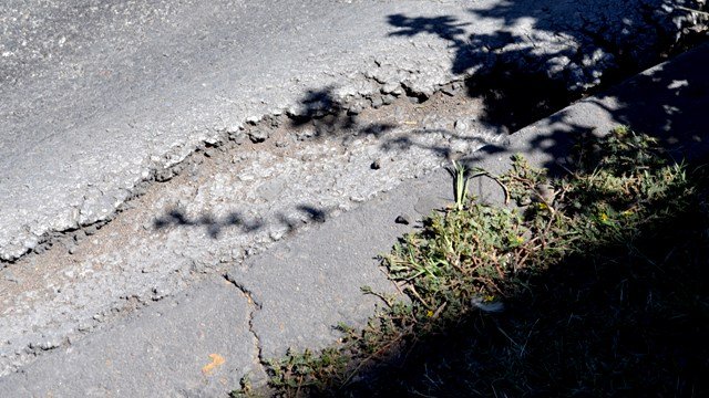 Calles de Chihuahua parecen superficie lunar