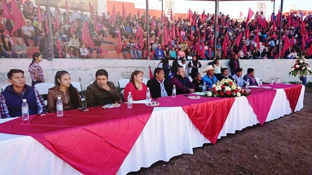 Celebran antorchistas de Bocoyna 26 años de lucha: “El cambio de México, en nuestras manos”