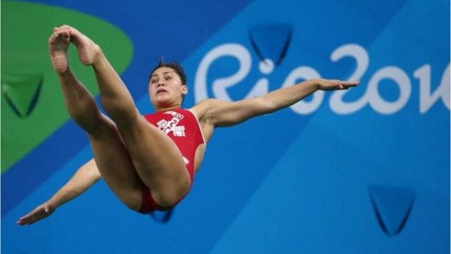Mexicana Dolores Hernández dice adiós a Río en trampolín tres metros