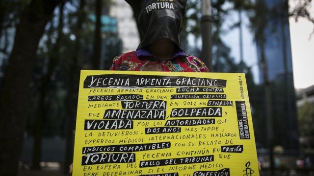 Violan y torturan a mujeres en lucha anti-crimen en México