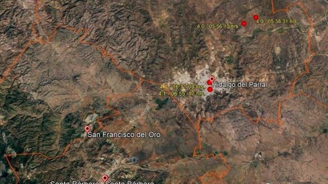 Enjambre de 20 sismos en Parral y zona Sur en las últimas horas