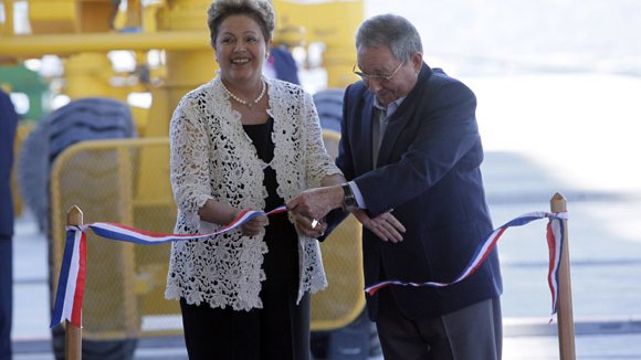 Presidentes de Cuba y Brasil inauguran primera fase de la Terminal del Mariel 