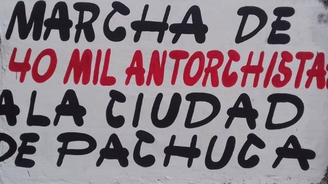 Se preparan, por regiones, para la marcha de 40 mil antorchistas en Pachuca