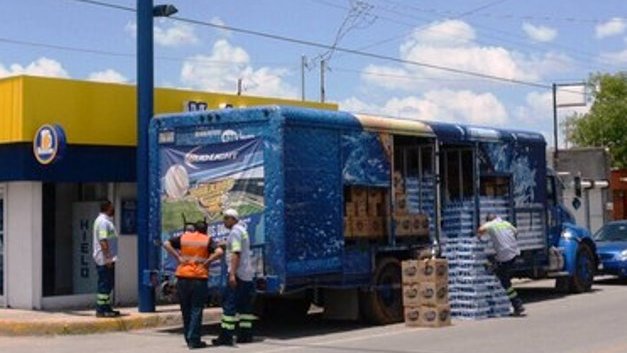 Asaltaron también un camión repartidor de cerveza, en Chihuahua