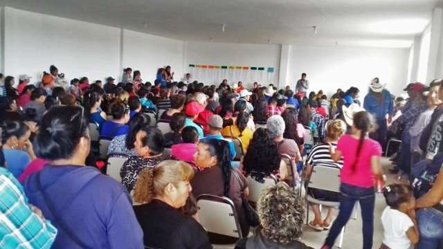 Se movilizan por sus demandas, los antorchistas de Cuauhtémoc