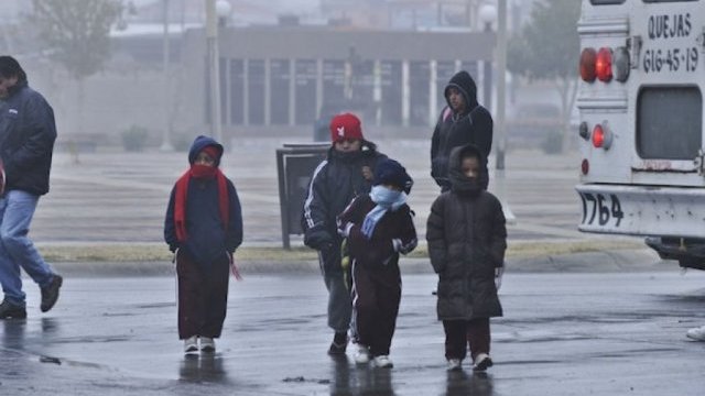 Lanzan alerta por frente frío en Ciudad Juárez