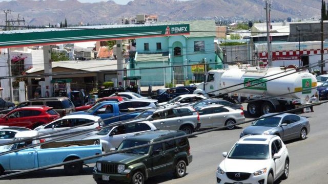 Sufren desabasto de gasolina en el Valle de Juárez