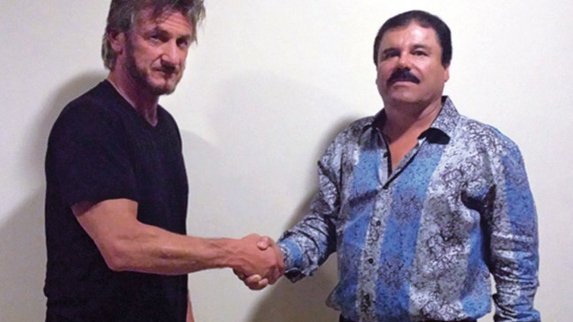 Sean Penn se reunió con ‘El Chapo’ Guzmán meses antes de su recaptura