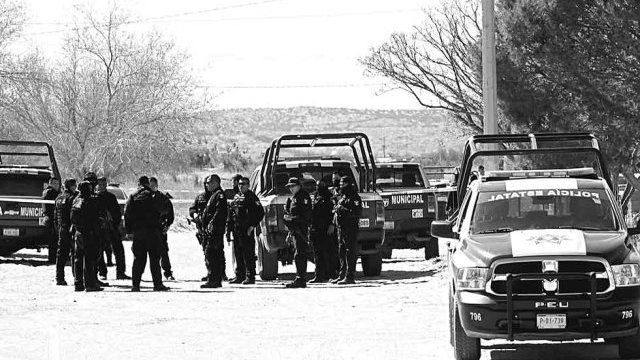 Terror en el Valle de Juárez, al enfrentarse policías con maleantes
