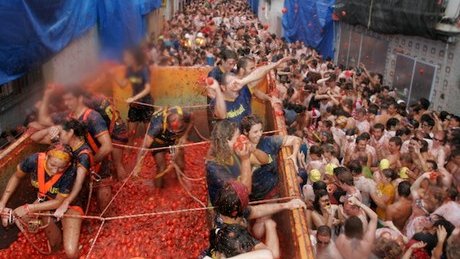 Nigeria, indignada por la fiesta española de la Tomatina