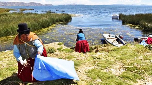 Una esperanza para el cada vez más frágil lago Titicaca