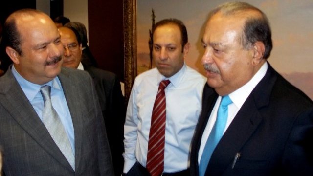 Se reunió Duarte con Carlos Slim; acuerdan inversiones
