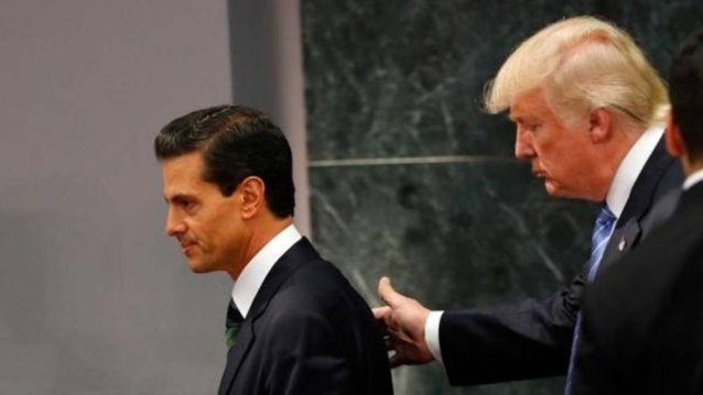 Trump dice que ganó 5 mdd por su reunión con Peña Nieto