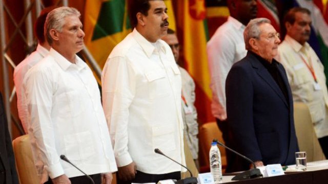 Reitera Cuba su solidaridad y apoyo irrestricto al presidente Maduro y a la Revolución Bolivariana y Chavista
