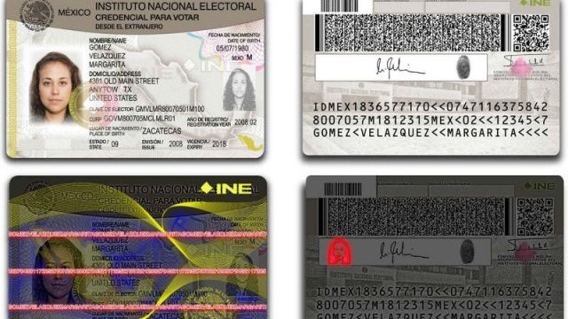 Conozca la nueva credencial del INE para votar desde el extranjero