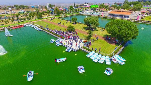 Inauguran Lago Artificial en Chimalhuacán