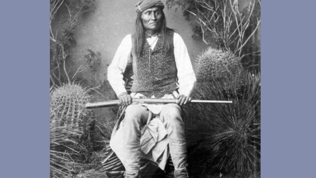 El sonorense Géronimo y sus Apaches “cortadores de cabelleras”