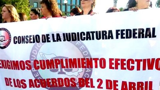 Criminaliza Poder Judicial Federal, protestas de los trabajadores