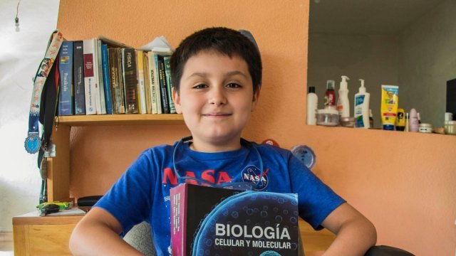 Con sólo 12 años, Carlos Antonio Santamaría cursará una licenciatura en la UNAM