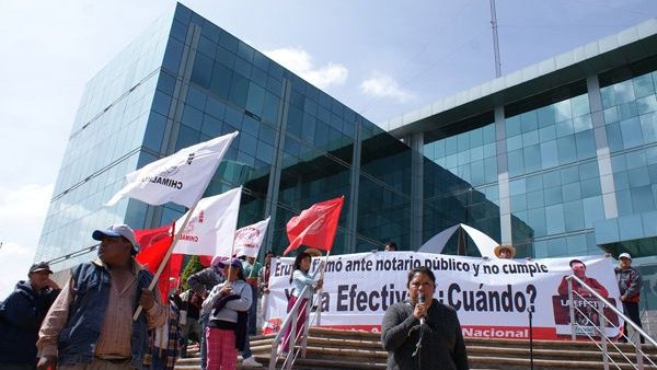 Derechos Humanos no responde a denuncias antorchistas contra gobernador del EdoMex