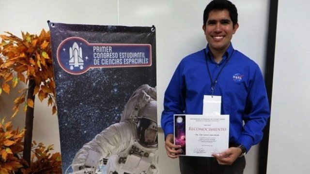 Juan Carlos López Alcalá, de Delicias, se gradúa en la NASA y va a Harvard