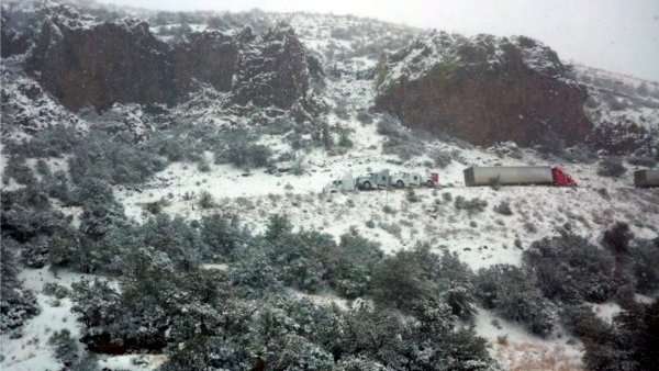 Cae nevada en 5 municipios de Chihuahua: Protección Civil