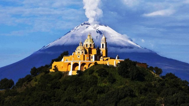 La pirámide más grande del mundo: la de Cholula, Puebla