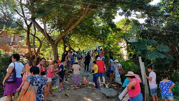 Más de 100 colonos de Acapulco inician actividades de Empleo Temporal 