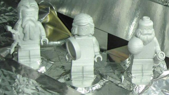 La NASA envió a Júpiter una tripulación de tres figuras de Lego
