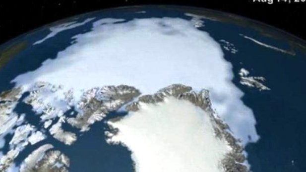 Hielo ártico sufre la quinta baja récord por efecto invernadero