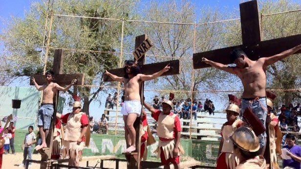 La Pasión de Cristo, representada al estilo del Valle de Juárez