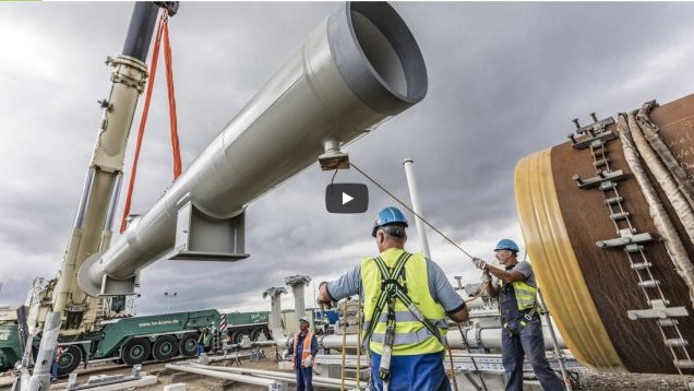 Concluye construcción del Nord Stream 2, gasoducto ruso que surtirá a Europa