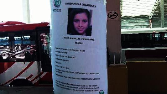 Desaparece otra niña de 13 años en Chihuahua