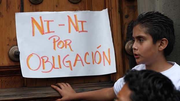 Nini, uno de cada cinco jóvenes en Latinoamérica 