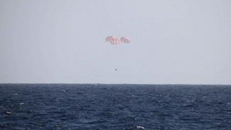 Regresa SpaceX Dragon a la Tierra