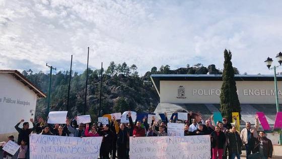 Se suman a las protestas, trabajadores de Salud de Guadalupe y Calvo