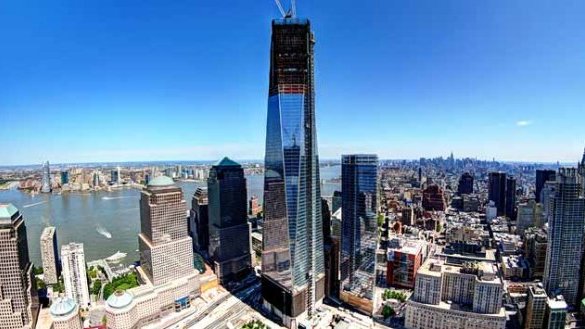 El World Trade Center Uno de Nueva York, fue inaugurado