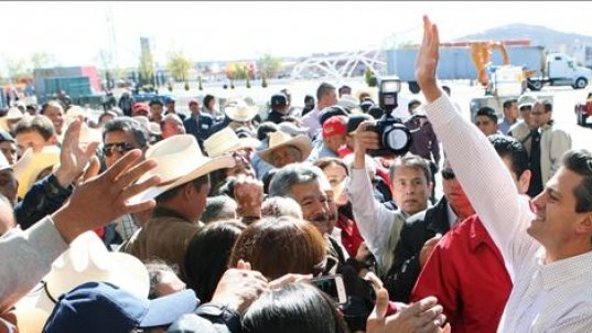 Inicia Peña Nieto cruzada contra el hambre en territorio zapatista