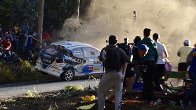 Mueren atropelladas seis personas en accidente de rally