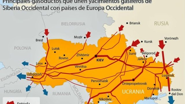 Acusa Putin a Ucrania de poner en peligro suministro de gas a Europa