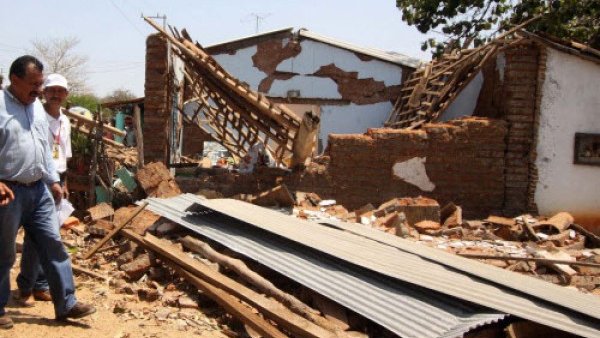 Dañadas, más de 1,200 viviendas en Guerrero por sismo de 7.2 grados