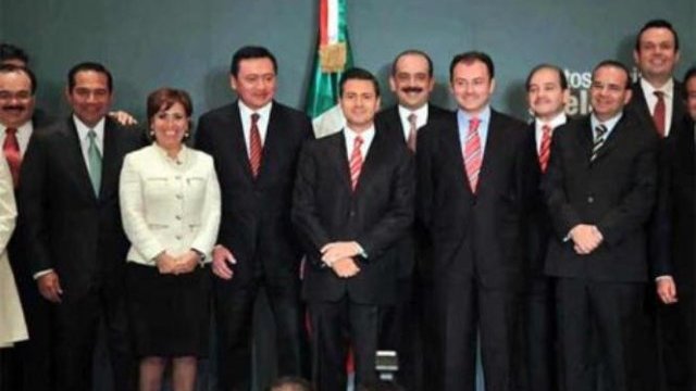 Presentan el gabinete de Enrique Peña Nieto
